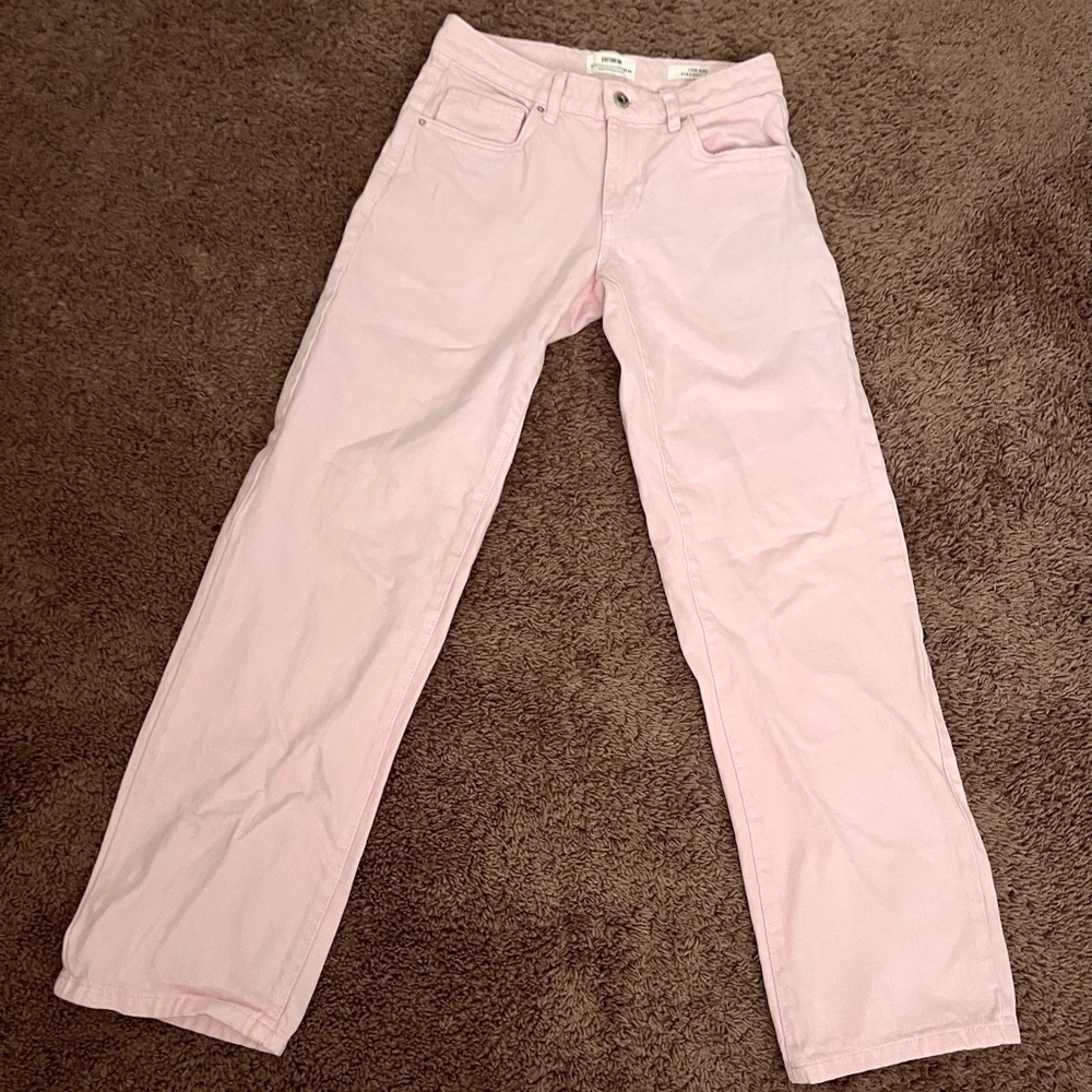 Cotton on- size 2- low rise straight leg jeans